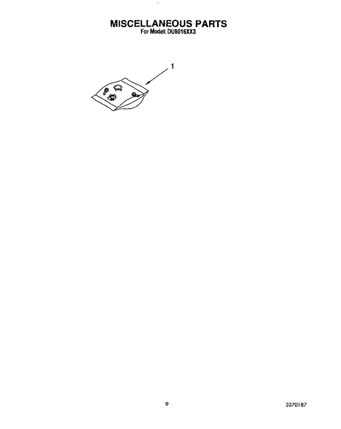 Diagram for DU8016XX3