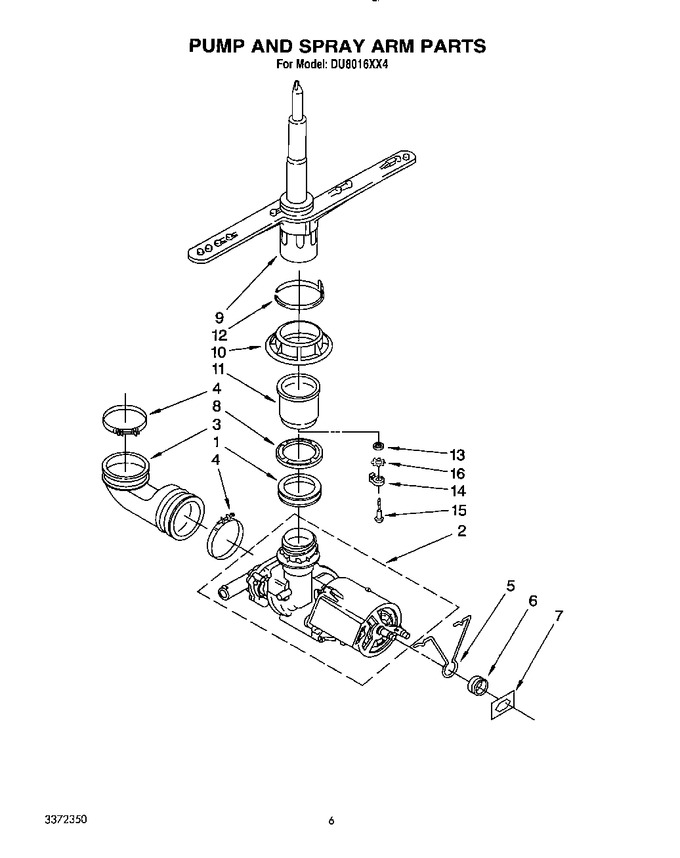 Diagram for DU8016XX4