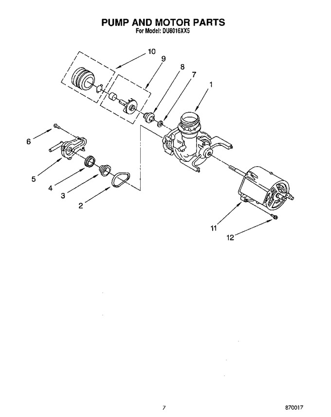 Diagram for DU8016XX5