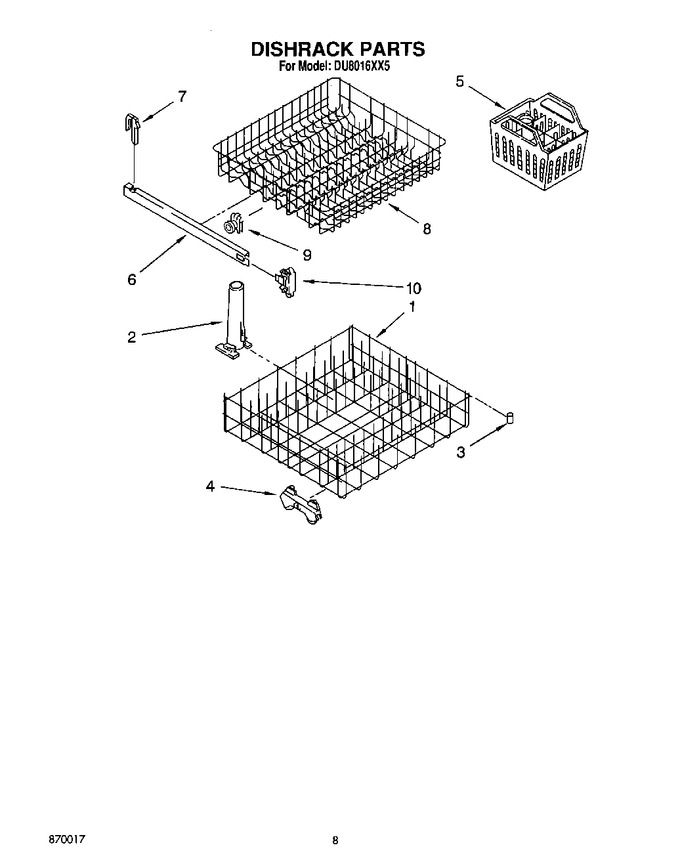 Diagram for DU8016XX5