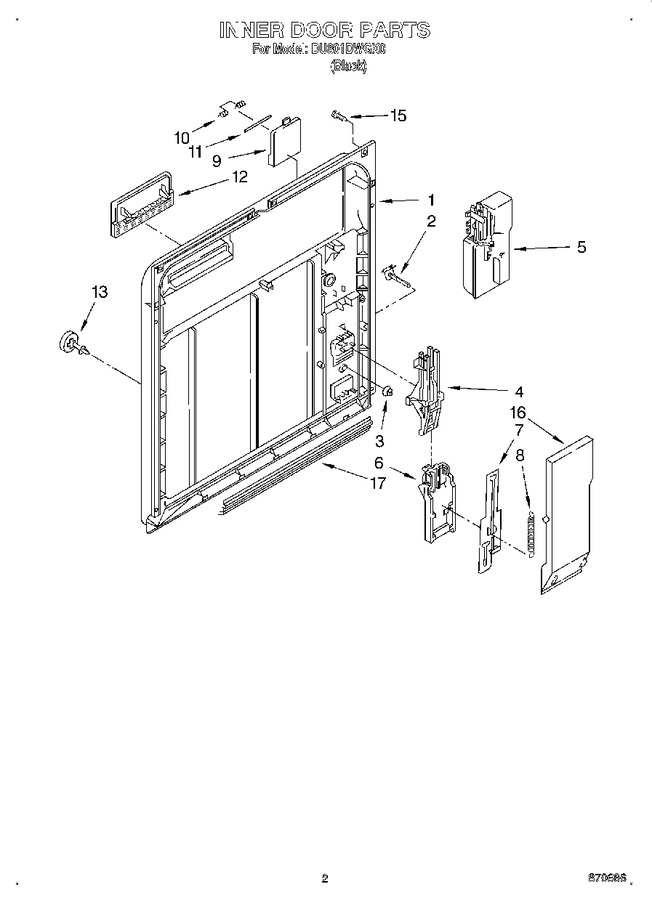 Diagram for DU801DWGX0