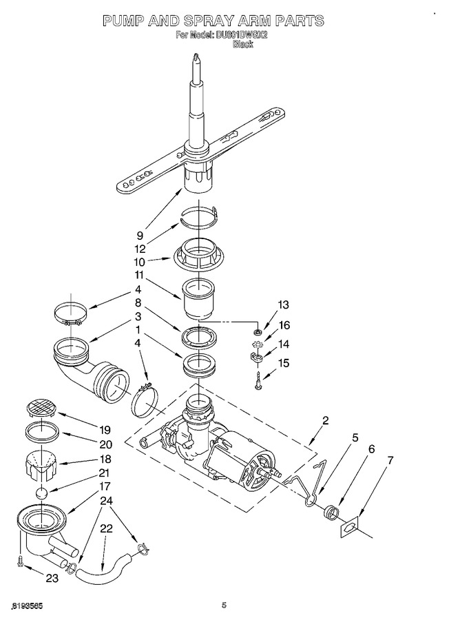 Diagram for DU801DWGX2
