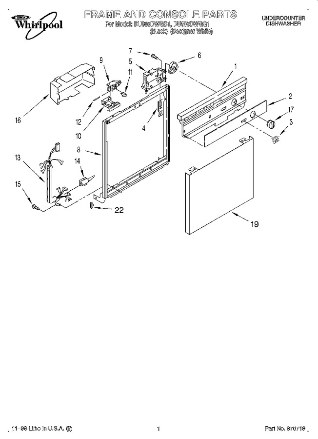 Diagram for DU805DWGQ1
