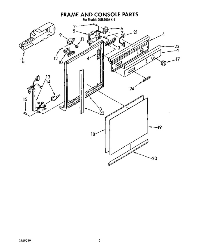 Diagram for DU8100XX1