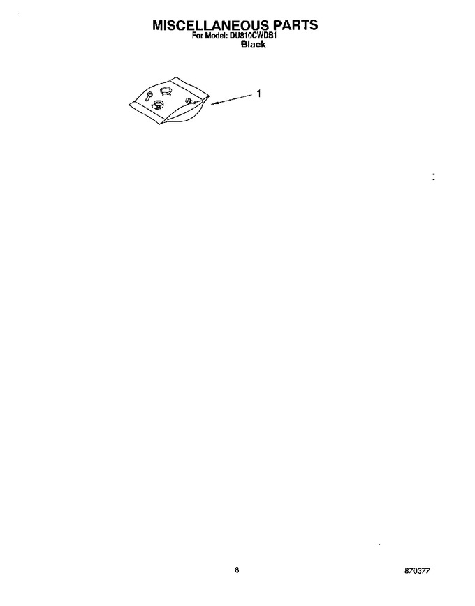 Diagram for DU810CWDB1