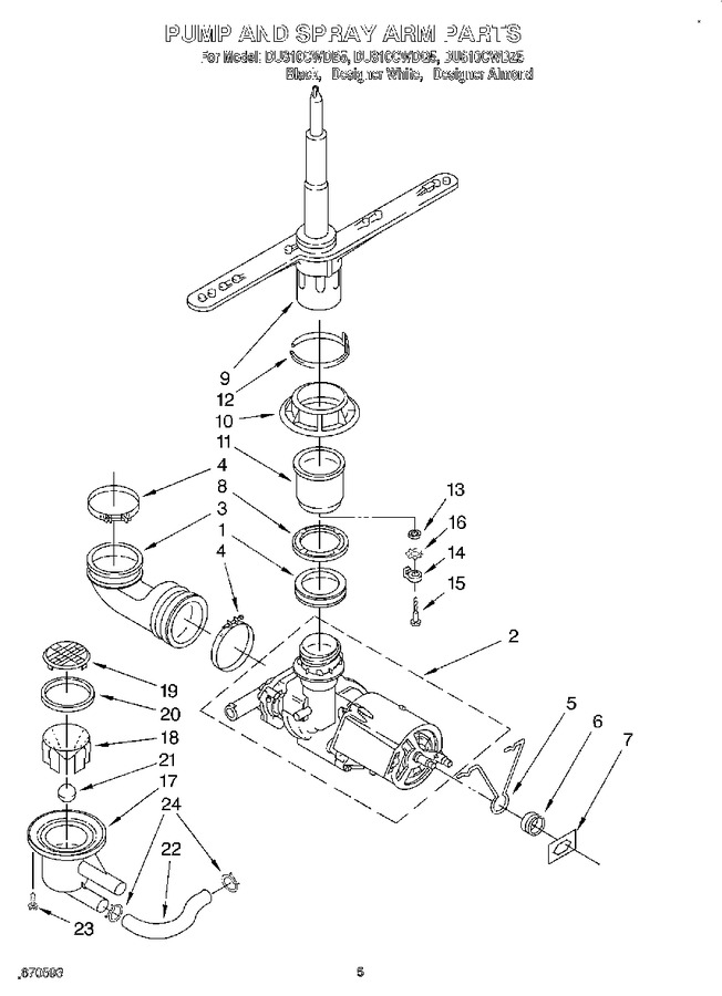 Diagram for DU810CWDB5