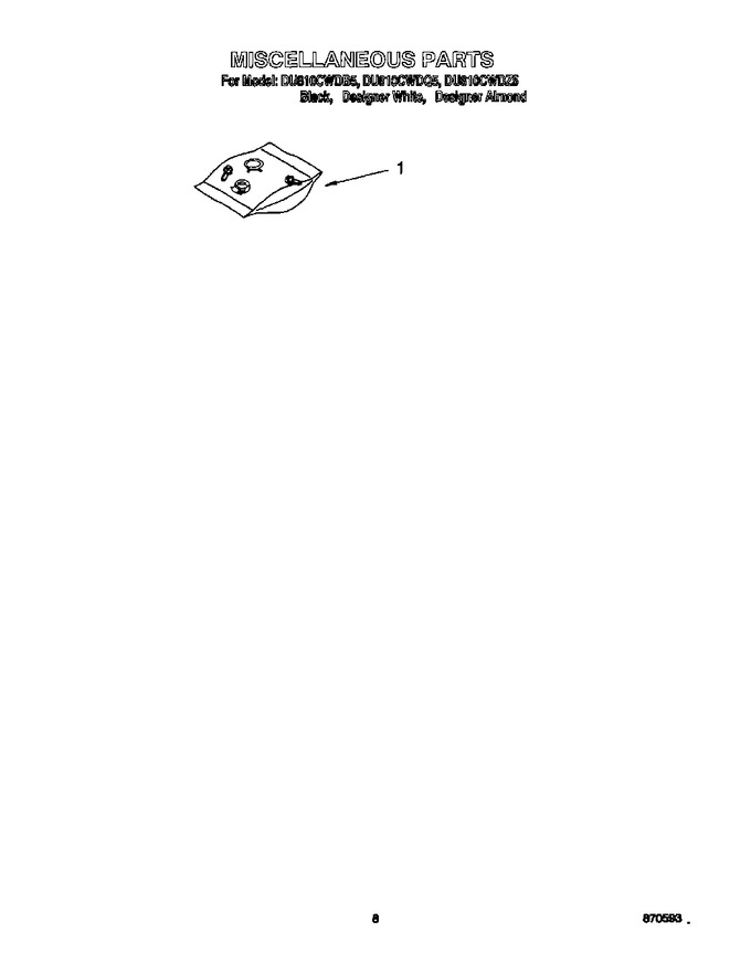 Diagram for DU810CWDB5