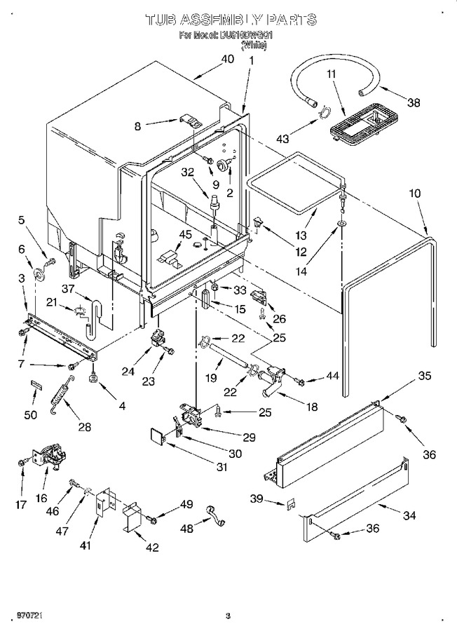 Diagram for DU810DWGQ1