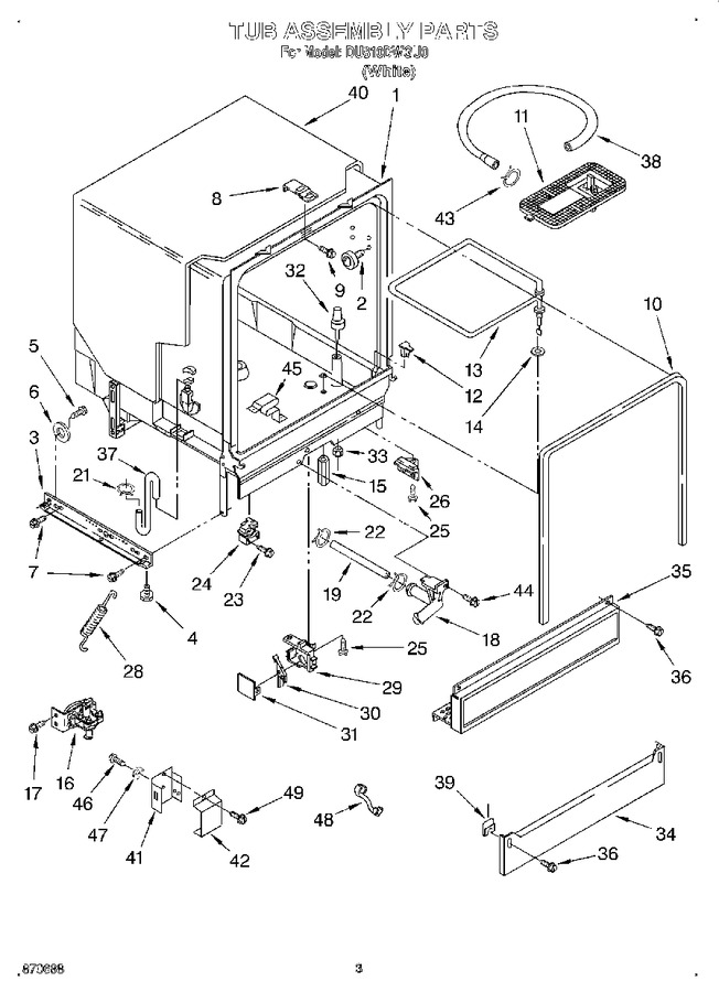 Diagram for DU810DWGU0
