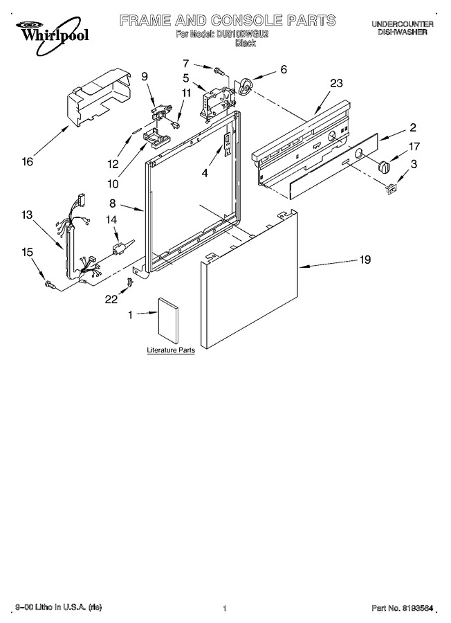 Diagram for DU810DWGU2