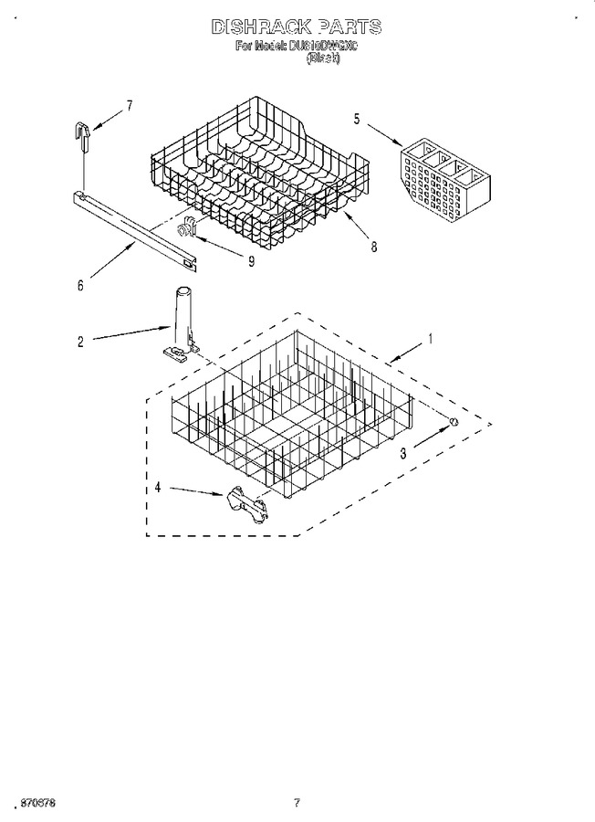 Diagram for DU810DWGX0