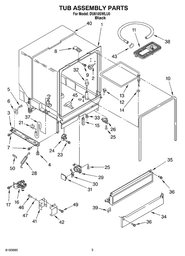 Diagram for DU810SWLU0