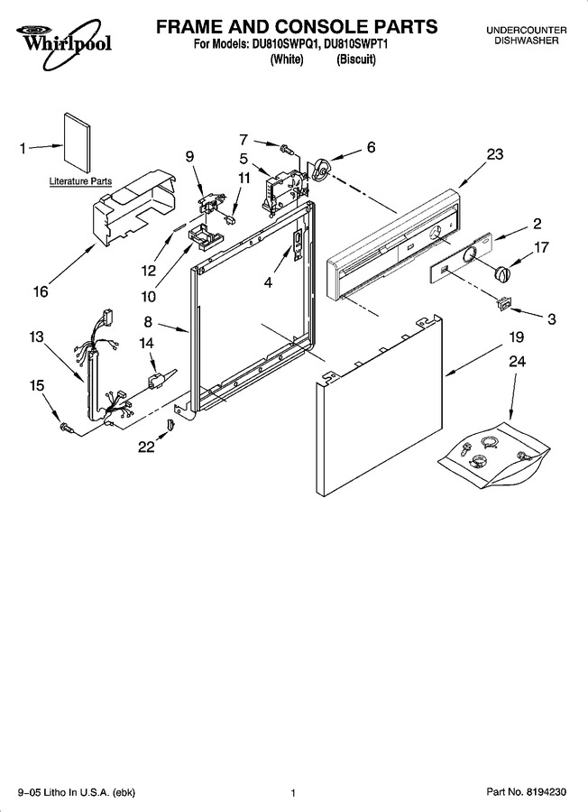 Diagram for DU810SWPQ1
