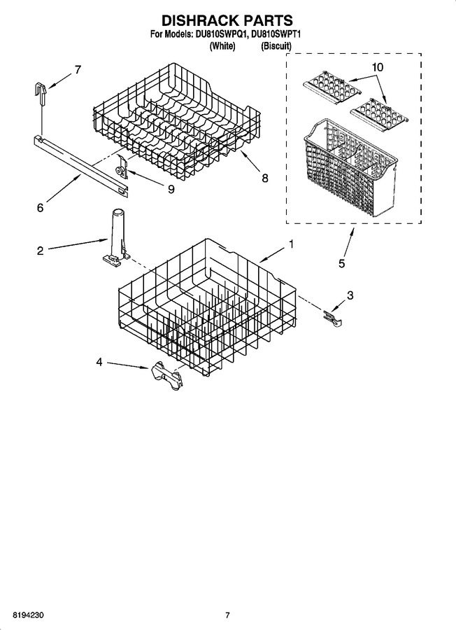 Diagram for DU810SWPQ1