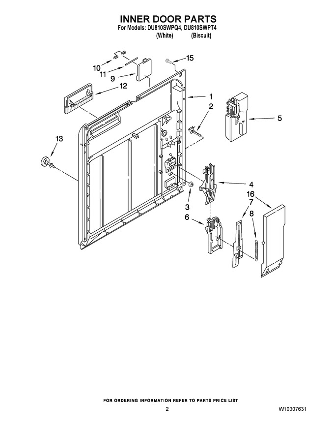 Diagram for DU810SWPQ4