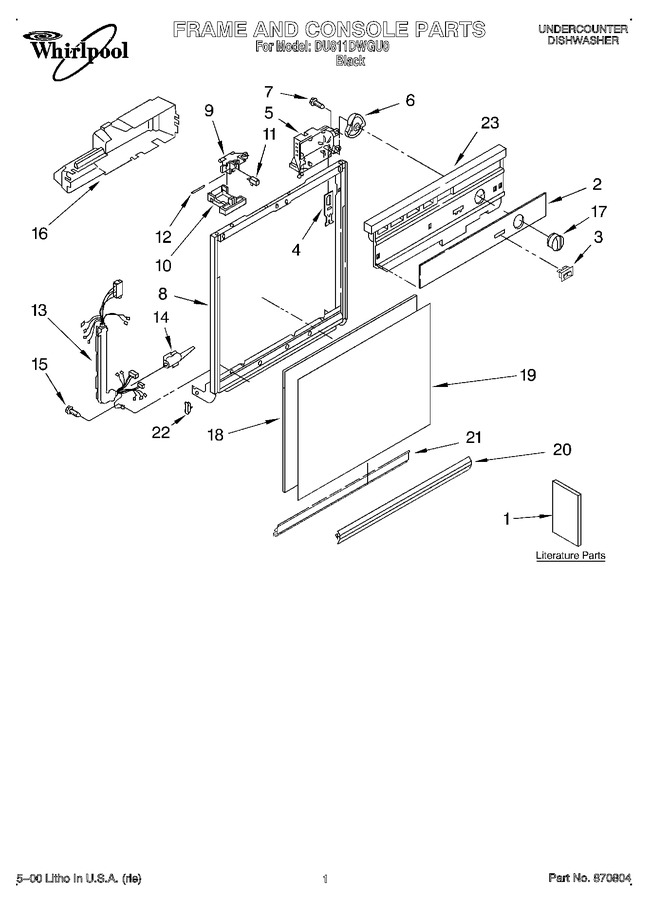 Diagram for DU811DWGU0