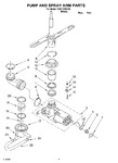 Diagram for 04 - Pump And Spray Arm Parts