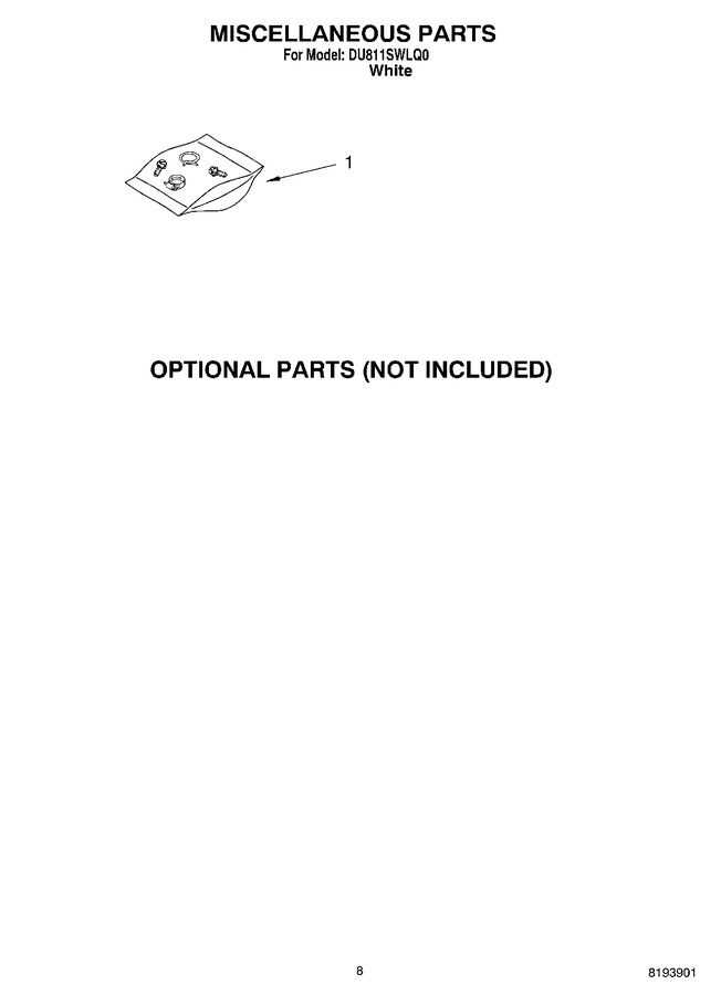 Diagram for DU811SWLQ0