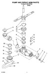 Diagram for 04 - Pump And Spray Arm Parts