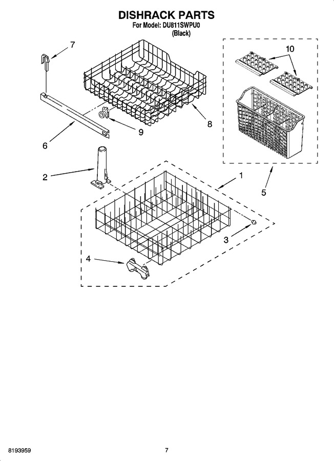 Diagram for DU811SWPU0