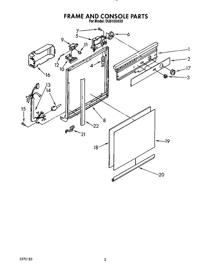 Diagram for DU8150XX0