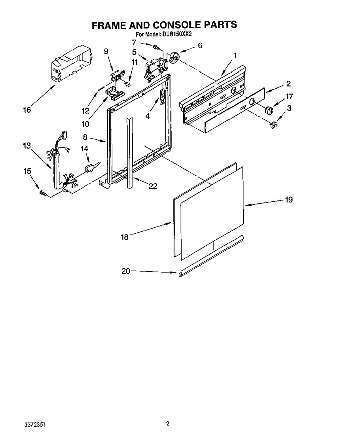 Diagram for DU8150XX2