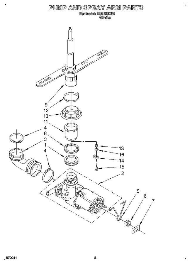 Diagram for DU8150XX4