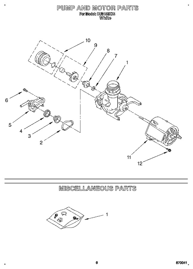 Diagram for DU8150XX4