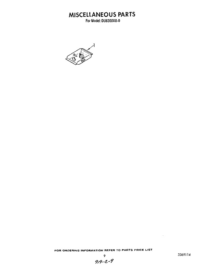 Diagram for DU8300XX0