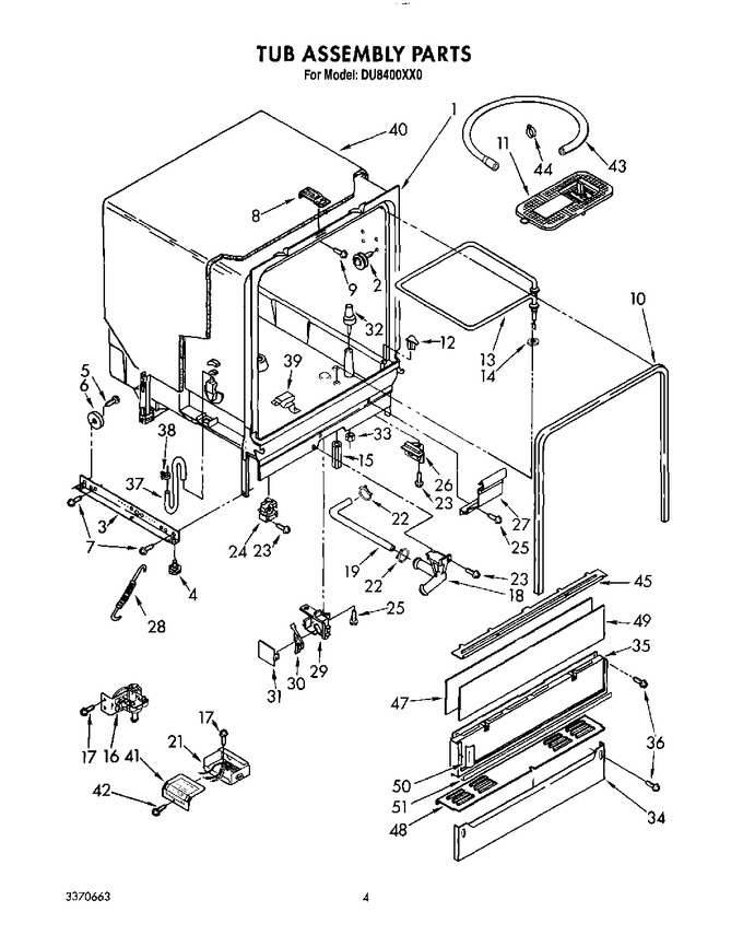 Diagram for DU8400XX0