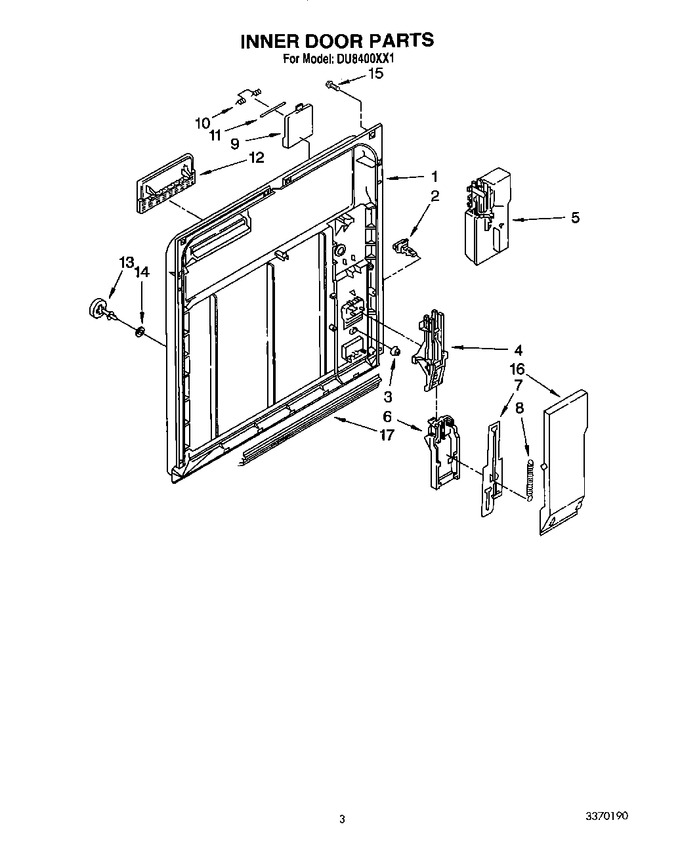 Diagram for DU8400XX1