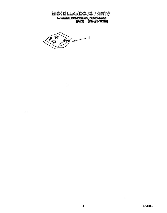 Diagram for DU840CWDQ5