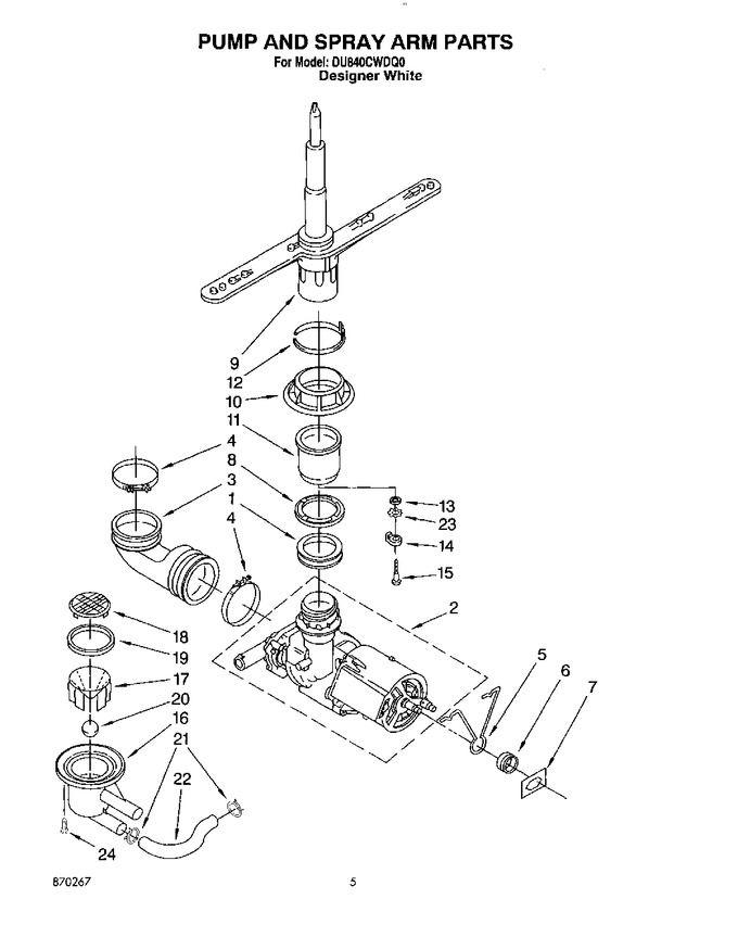 Diagram for DU840CWDQ0