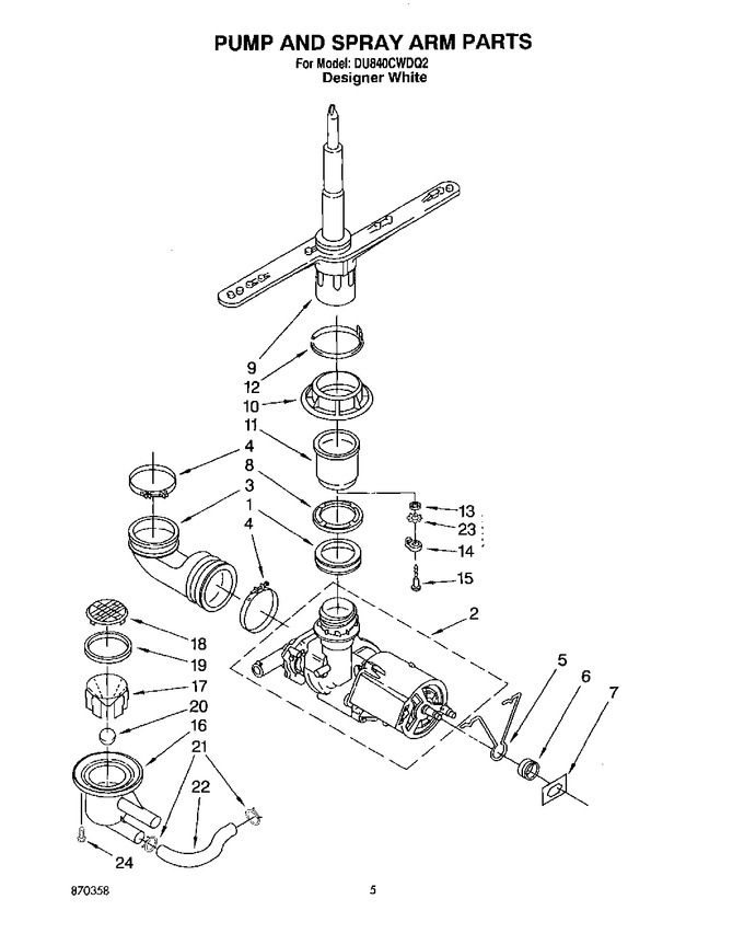 Diagram for DU840CWDQ2