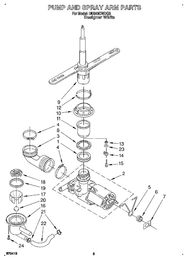 Diagram for DU840CWDQ3