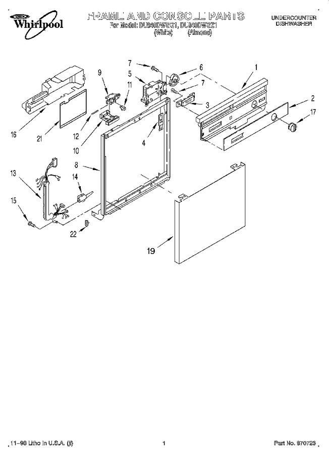 Diagram for DU840DWGQ1