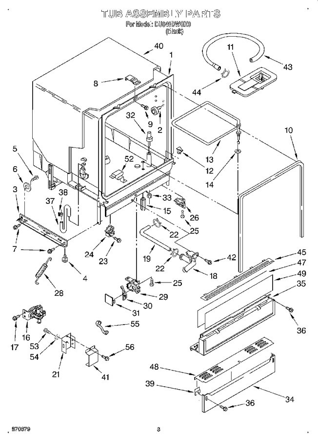 Diagram for DU840DWGX0