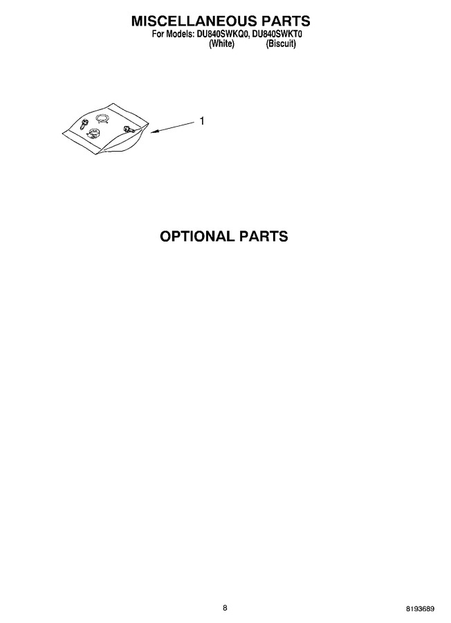 Diagram for DU840SWKQ0