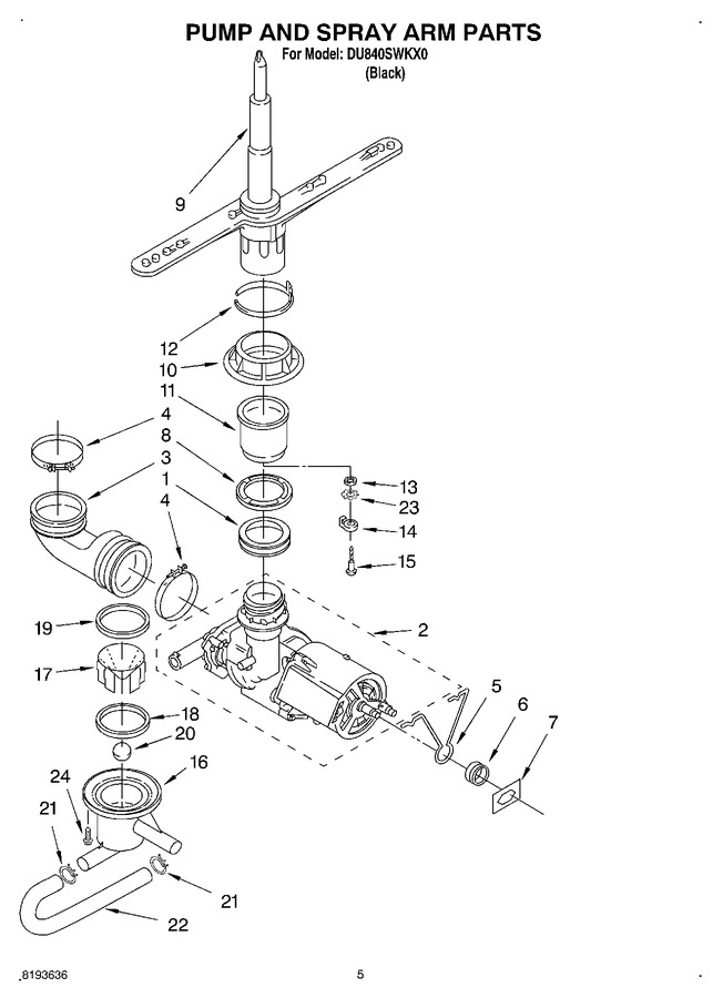 Diagram for DU840SWKX0