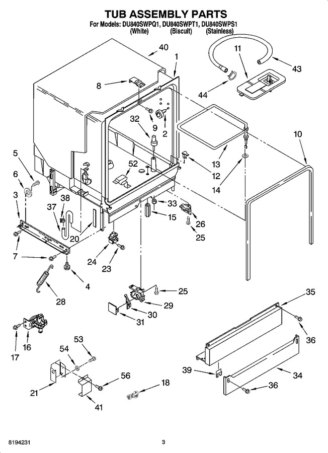 Diagram for DU840SWPS1