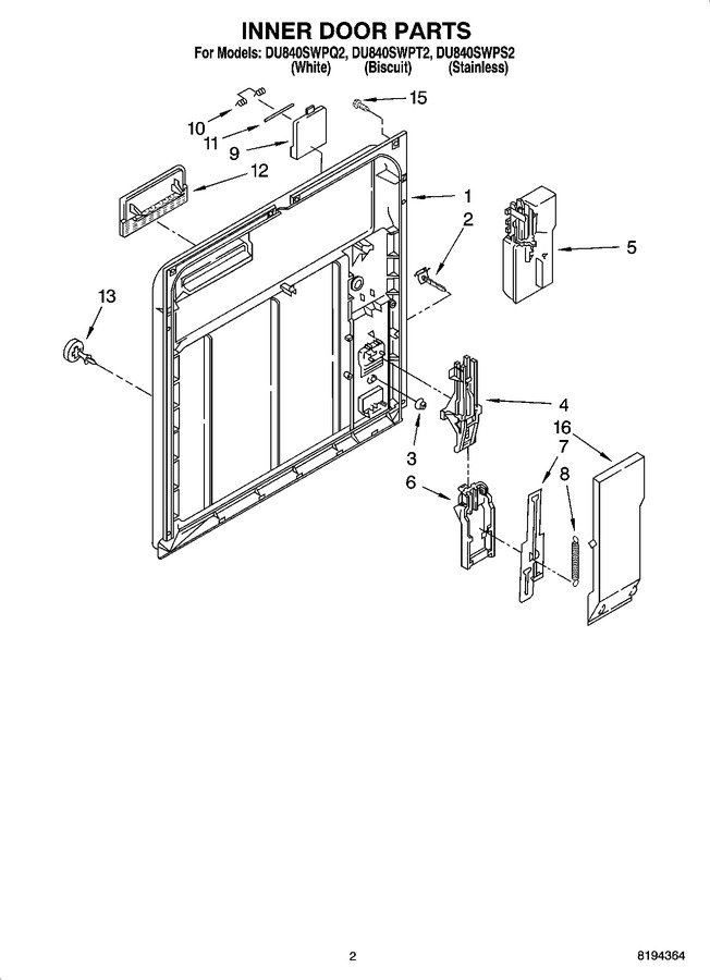 Diagram for DU840SWPQ2