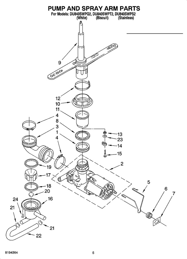 Diagram for DU840SWPQ2