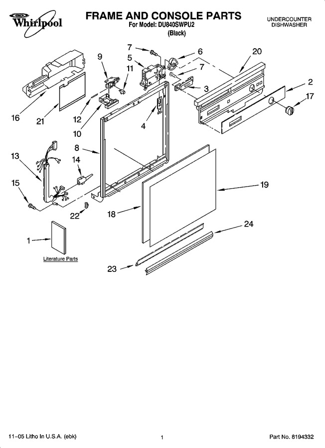 Diagram for DU840SWPU2