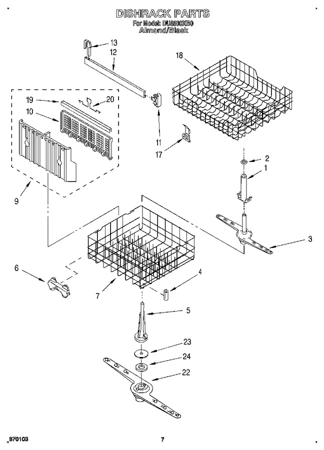 Diagram for DU8500XB0