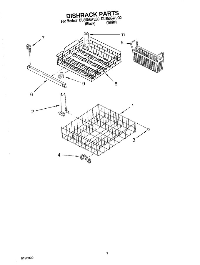 Diagram for DU850SWLQ0