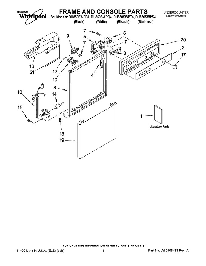 Diagram for DU850SWPS4