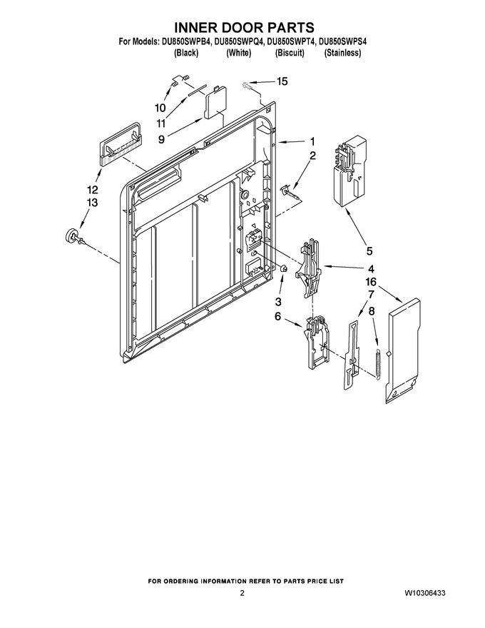 Diagram for DU850SWPT4