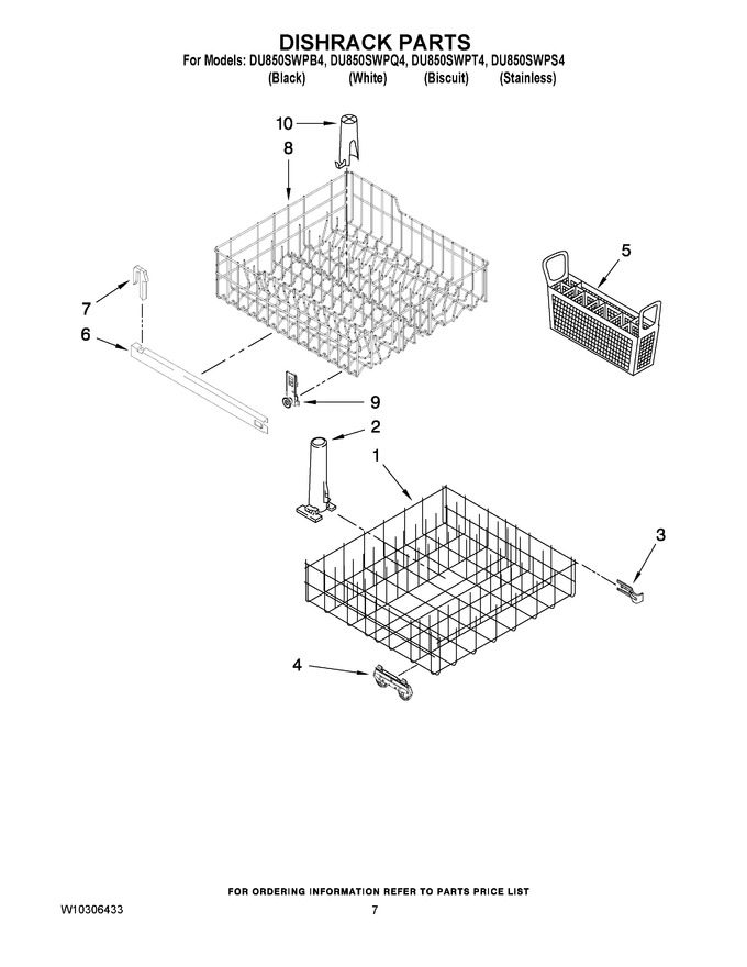 Diagram for DU850SWPT4