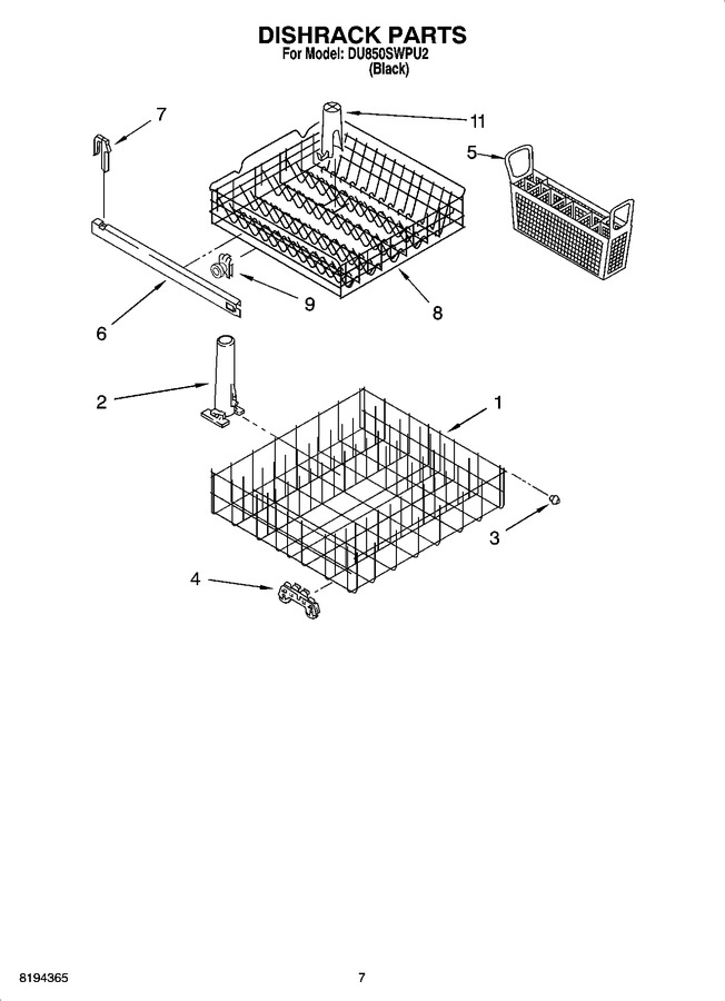 Diagram for DU850SWPU2