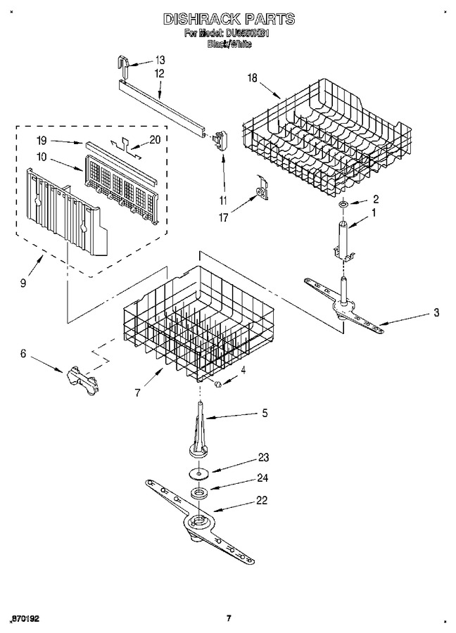Diagram for DU8550XB1